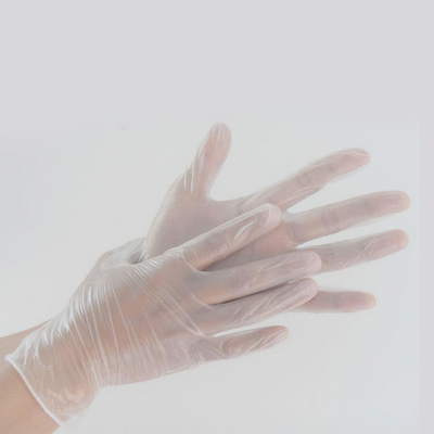 Food Grade Powder Free PVC Vinyl Examination Gloves Customizable