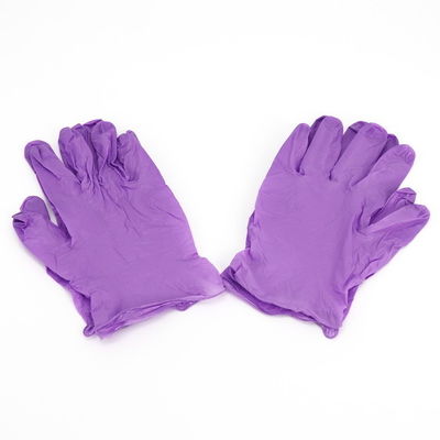 XL Antibacterial Nitrile 0.83mm Vinyl Disposable Gloves