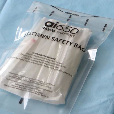 Safety Biological Specimen Transportation 95 Kpa Bag