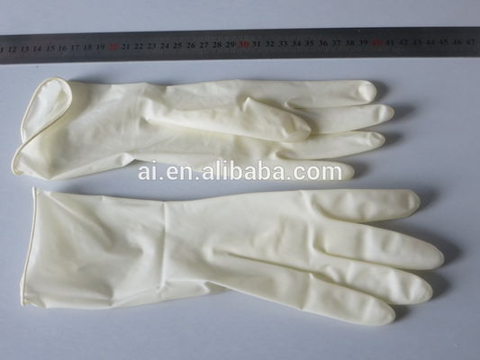 powder free sterile latex surgical hand gloves/latex gloves