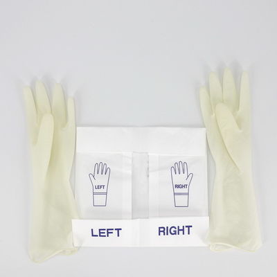 Disposable powder free latex examination glove medical/glove safety with latex coated