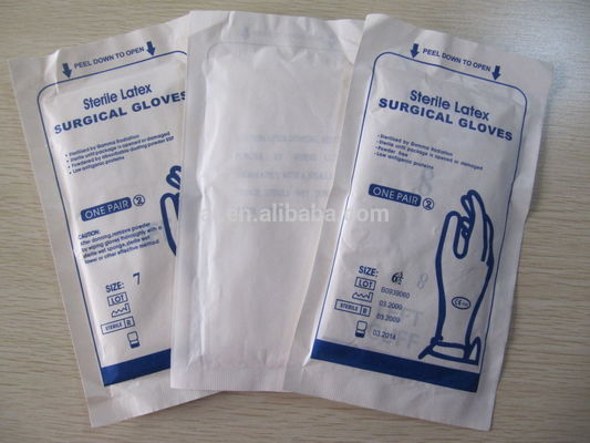 Latex gloves for surgical use