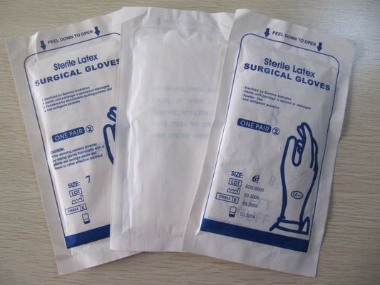 Latex gloves for surgical use