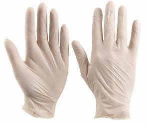 GMP Thick Powdered Latex Disposable Gloves for Personal Care