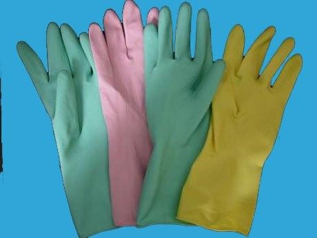natural rubber latex palm coated cut resistant rubber gloves 100 pair