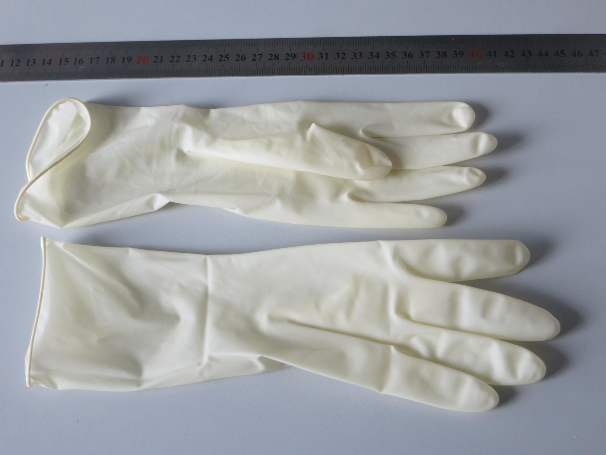 Safe Latex Examination 240mm Disposable Medical Glove